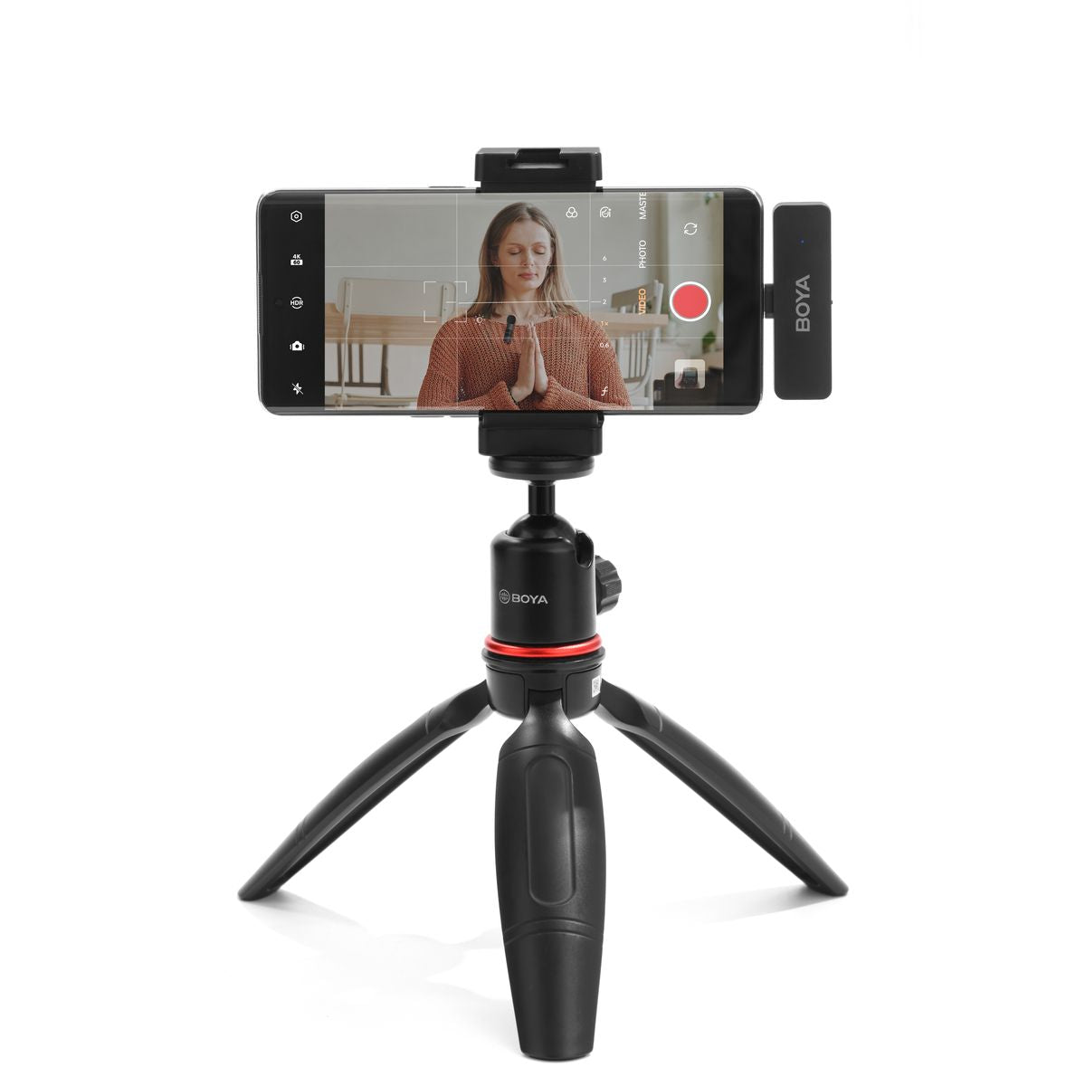 Boya BY-V4U - 2.4GHz FOUR-Channel Wireless Mic w/ USB-C Plug