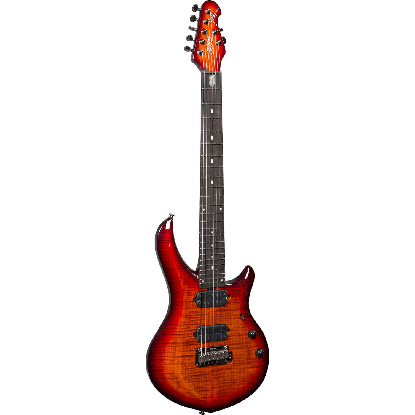 Sterling by Music Man John Petrucci Majesty 7 MAJ270XFM Tiger Eye