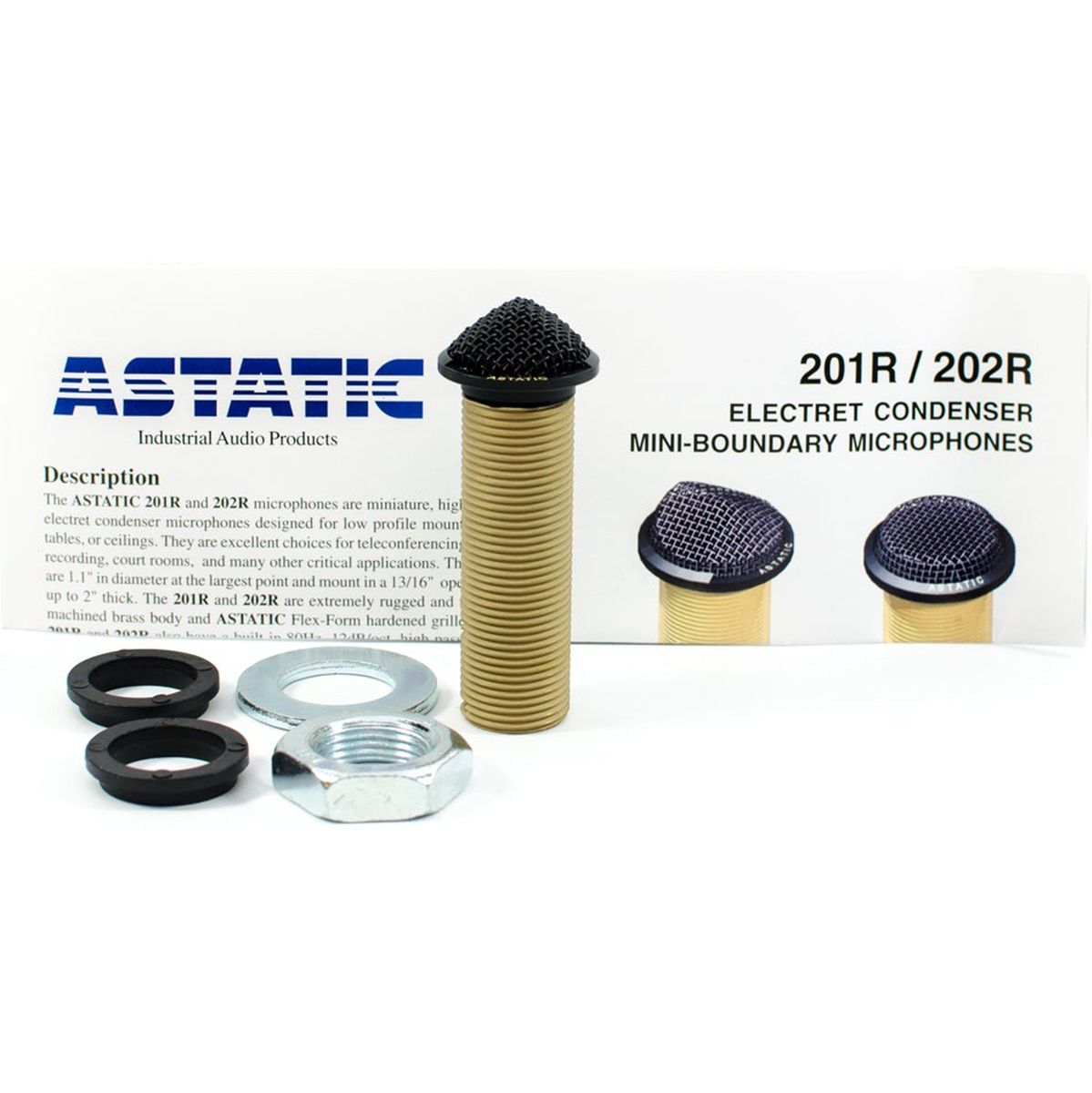 CAD Astatic RF Resistant Mini Boundary Condenser Microphone