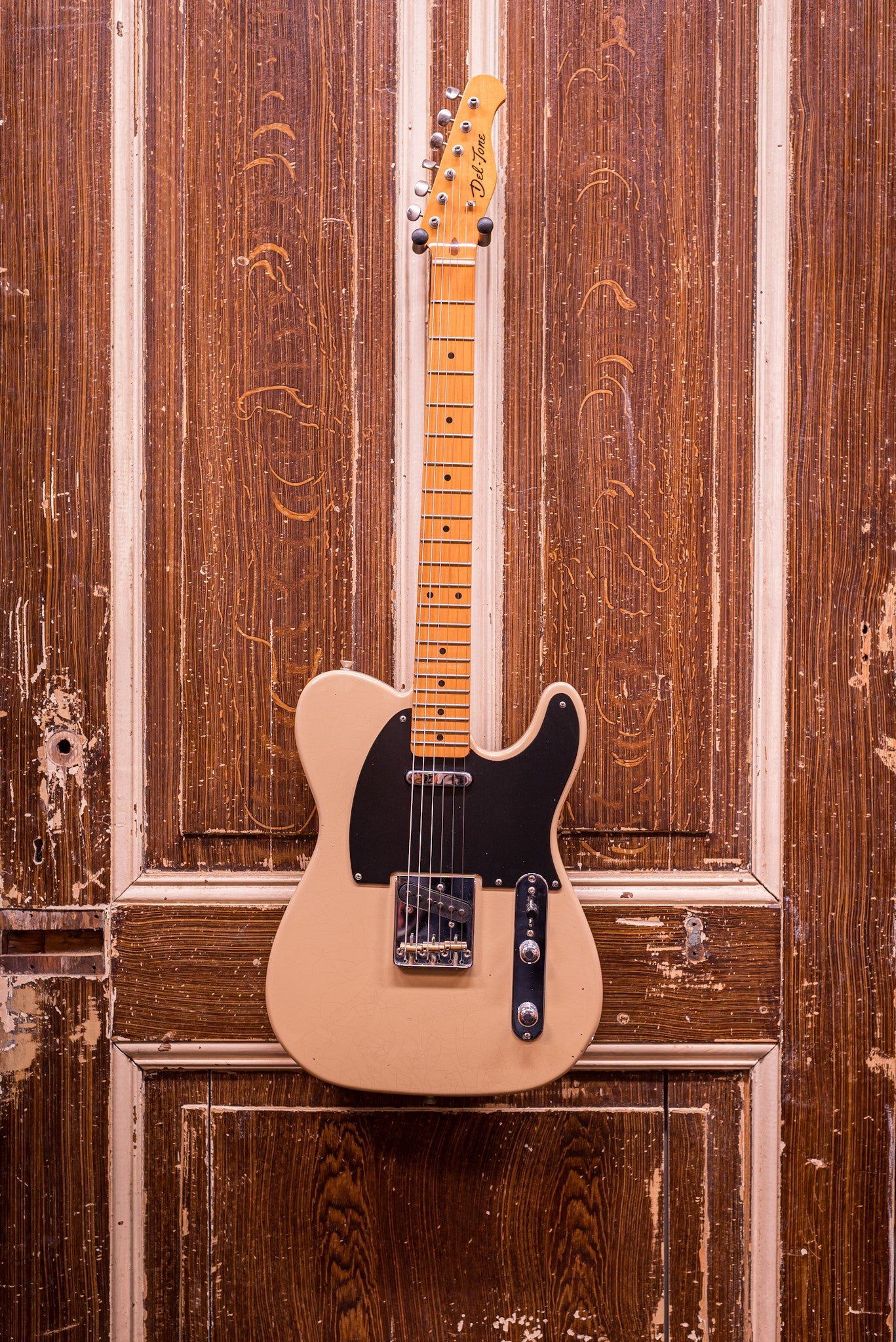 Del-Tone 50's T-Style Desert Sand Elektrische gitaar