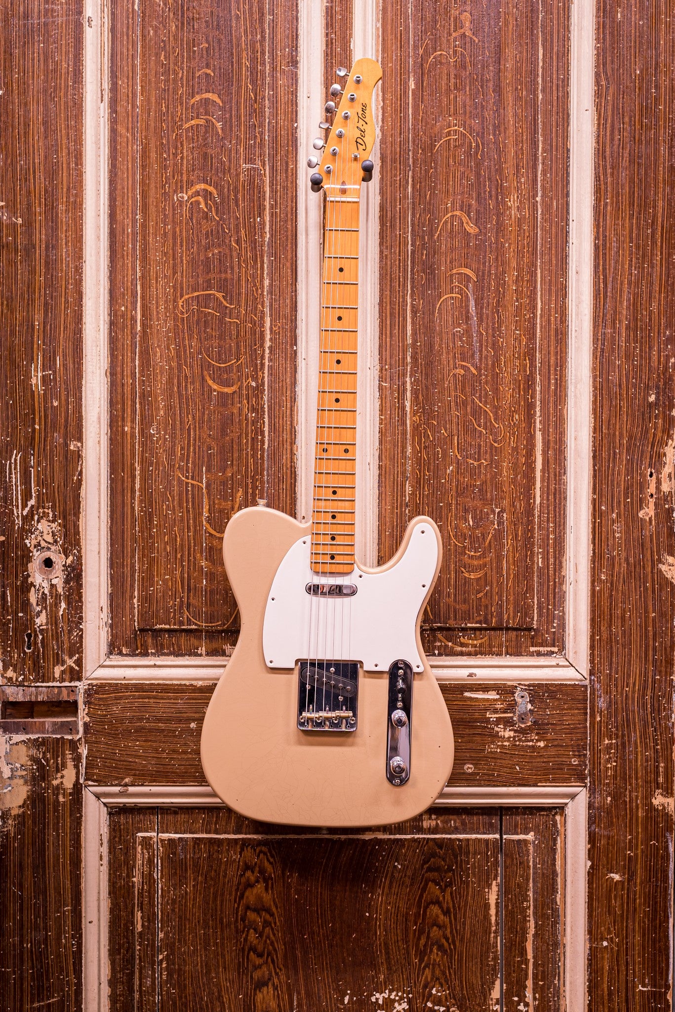 Del-Tone 50's T-Style Desert Sand Elektrische gitaar
