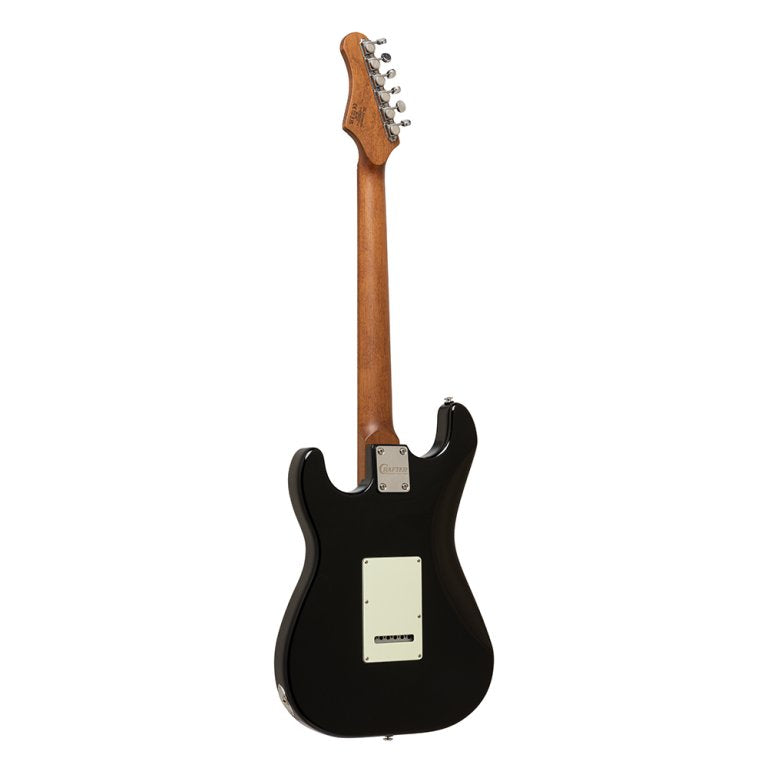 Crafter Seoul SVVSM Cosmic Black S-Style Elektrische Gitaar