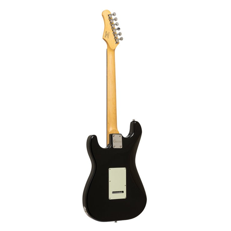 Crafter Charlotte SR Cosmic Black S-Style Elektrische Gitaar