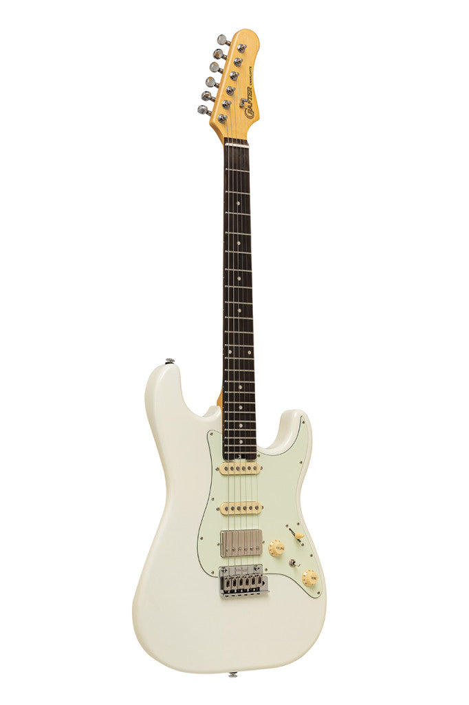 Crafter Charlotte SR OW Olympic White – S-Style Elektrische Gitaar
