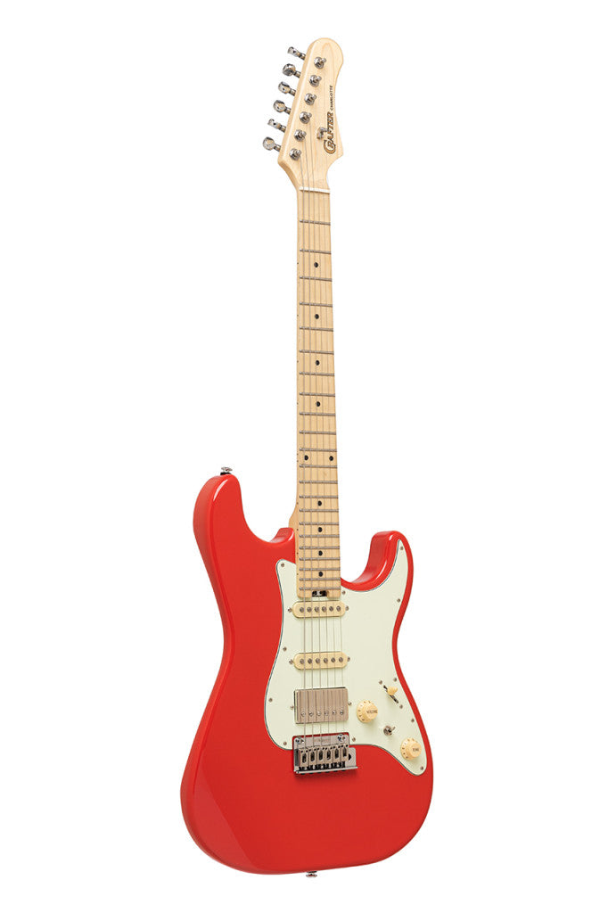 Crafter Charlotte SM VR Vintage Red – S-Style Elektrische Gitaar