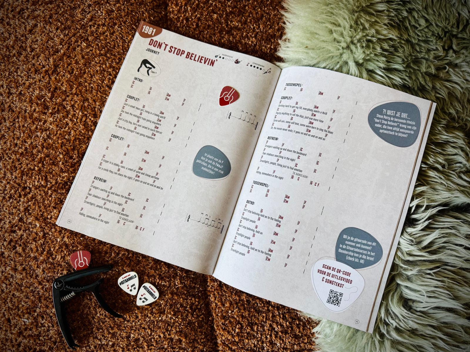 CLASSICHELD Gitaarboek Akoestische Gitaar | Bladmuziek | Lesboek