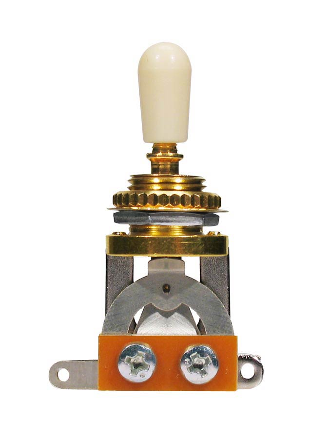 Boston Japan SW-20-G Toggle switch 3-way Gold/Ivory