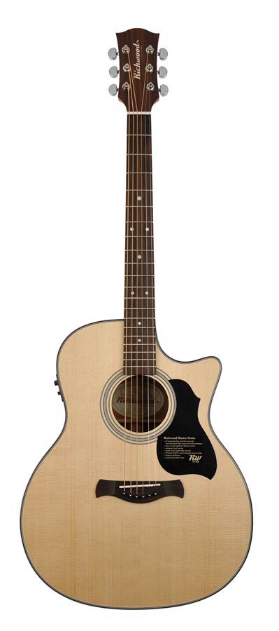 Richwood G-40-CE Grand Auditorium + Fishman Presys I Master Series Handmade Westerngitaar