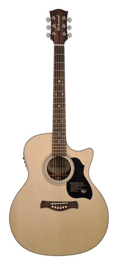 Richwood G-60-CE Master Series, Fishman Presys+, Handmade Grand Auditorium Westerngitaar