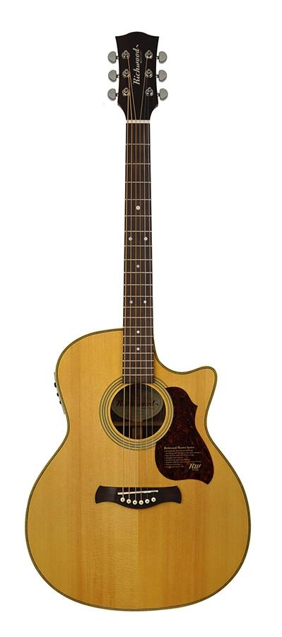 Richwood G-65-CEVA Master Series, Fishman Presys+, Handmade Grand Auditorium Westerngitaar