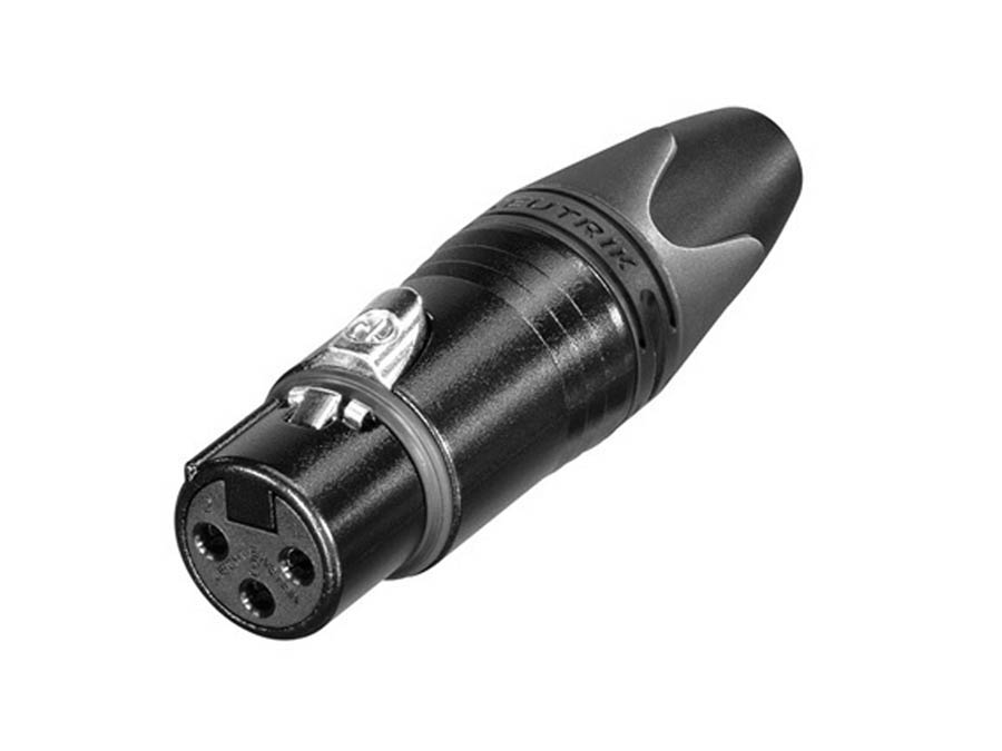 Neutrik NC-3-FXXBAG XLR plug