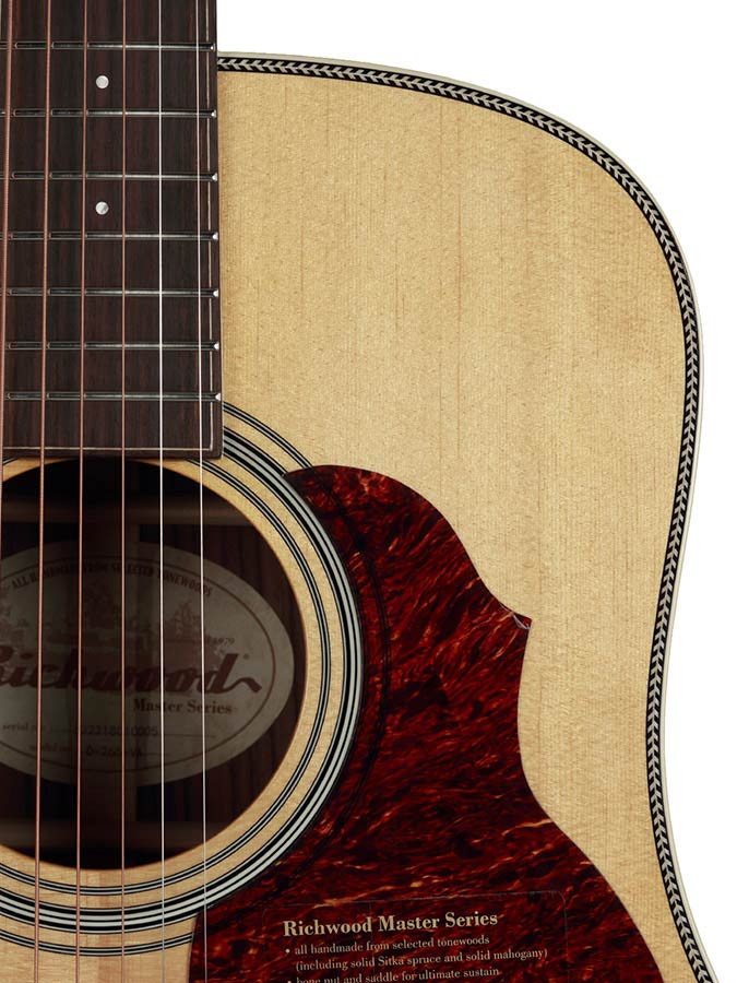 Richwood D-265-VA All Solid Custom Shop Series Handmade Westerngitaar
