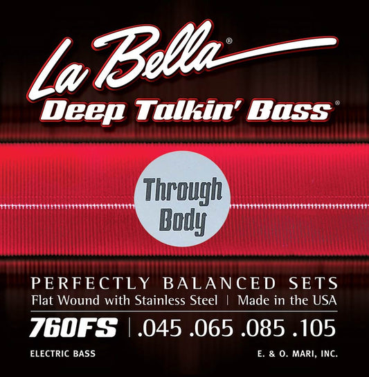 La Bella L670 FS Deep Talkin' Bass Trough Body