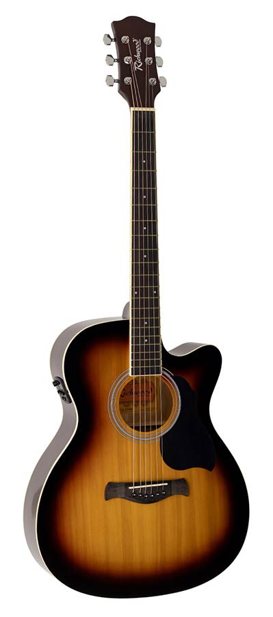 Richwood RA-12-CESB Sunburst Artist Series Auditorium Westerngitaar
