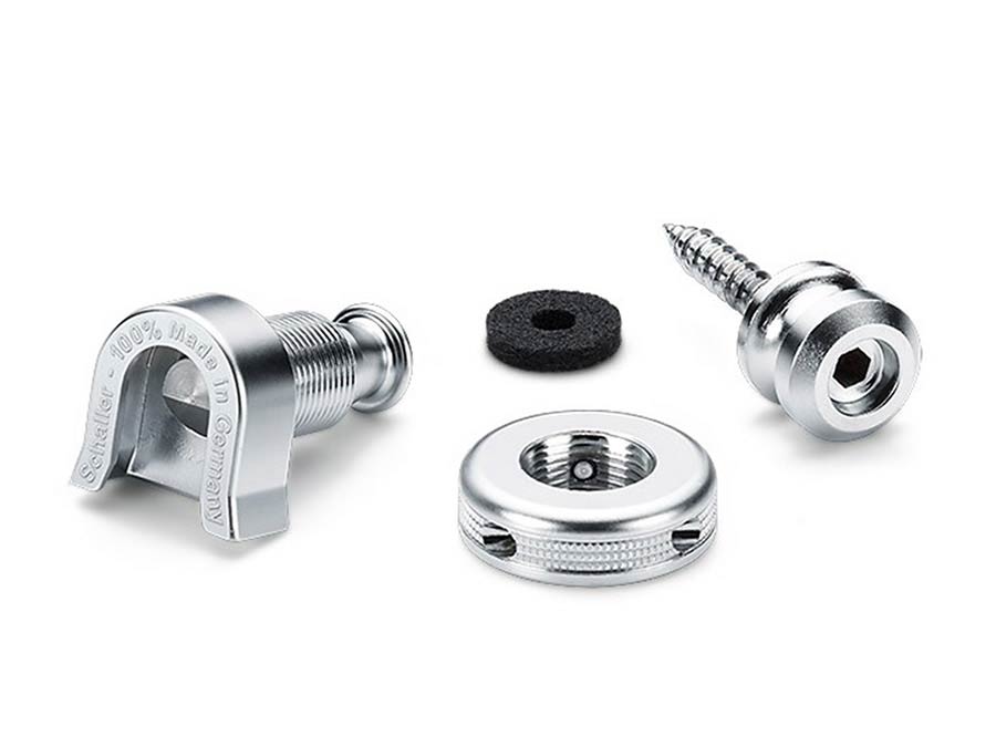 Schaller S-Locks strap lock set Gold