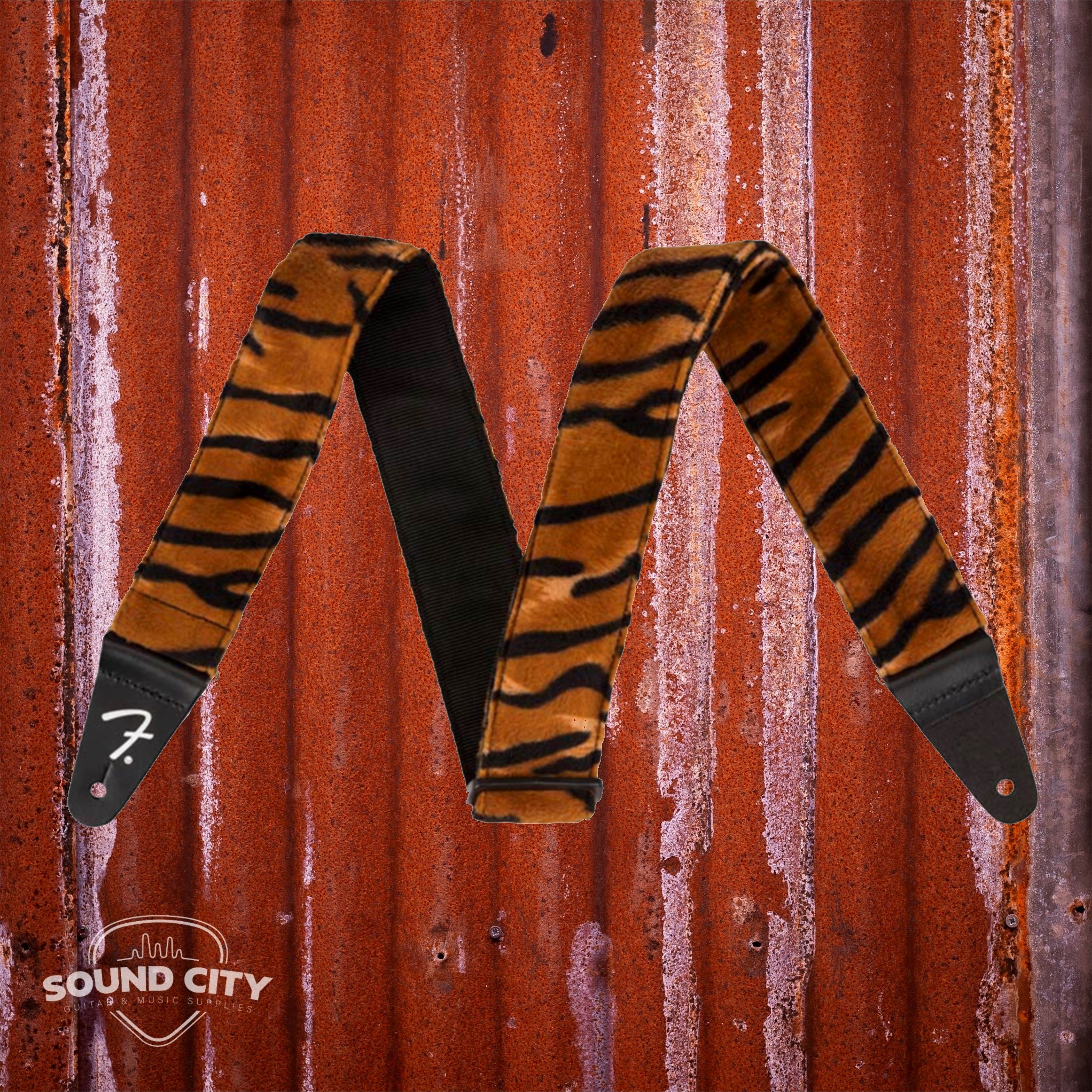 Fender Wild Animal Print gitaarband - Tiger