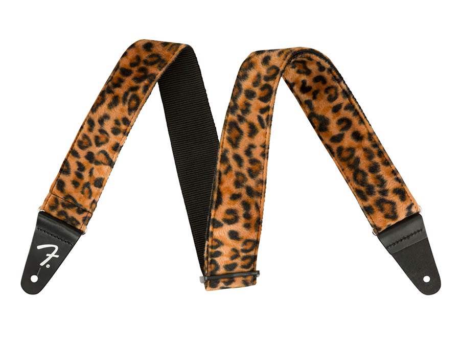 Fender Wild Animal Print gitaarband - Wild Leopard