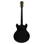 Sire Guitars H7 BK Black Archtop Elektrische gitaar