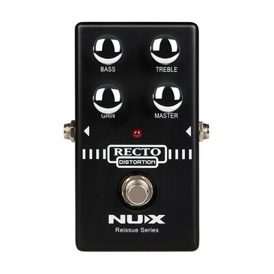 NUX RDP10 Reissue Series Heavy American Overdrive RECTO DISTORTION Effectpedaal