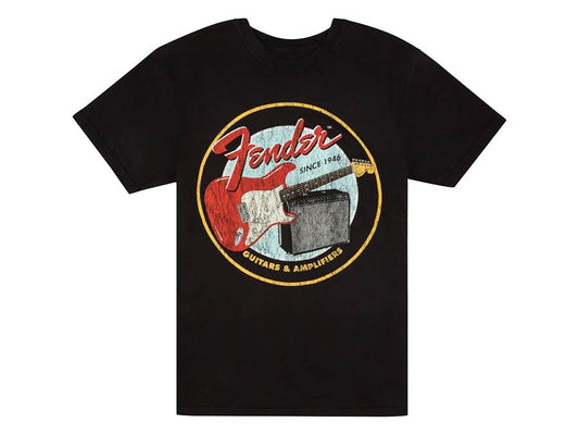 Fender Clothing 1946 guitars & amplifiers t-shirt