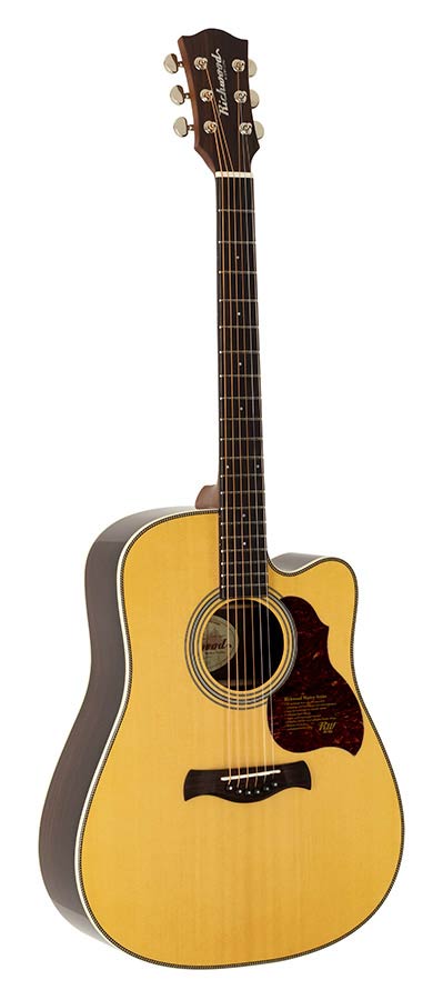 Richwood D-265-CVA All Solid Custom Shop Series Handmade Westerngitaar