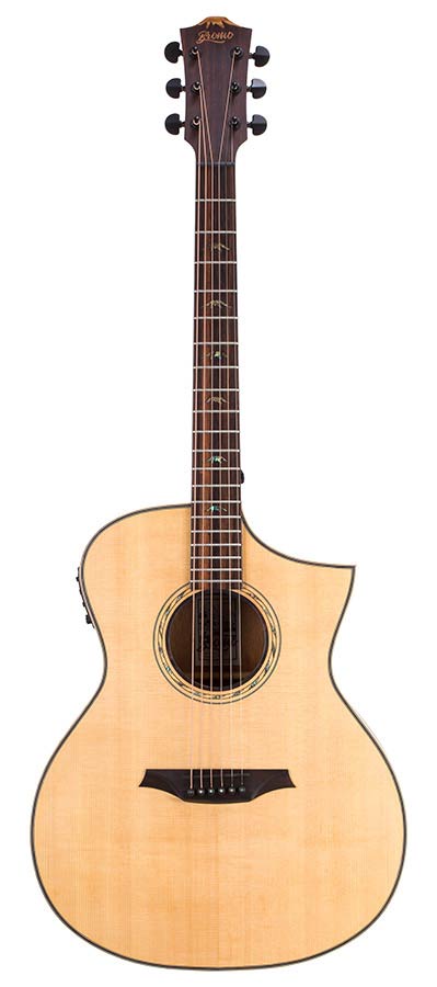 Bromo BAT4CE Tahoma Series semi-akoestische Westerngitaar