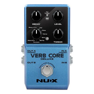 Nux Verb Core Deluxe Reverb Effectpedaal