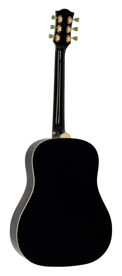 Richwood HSDS-42-BK Black Heritage Series Handmade Dreadnought Westerngitaar