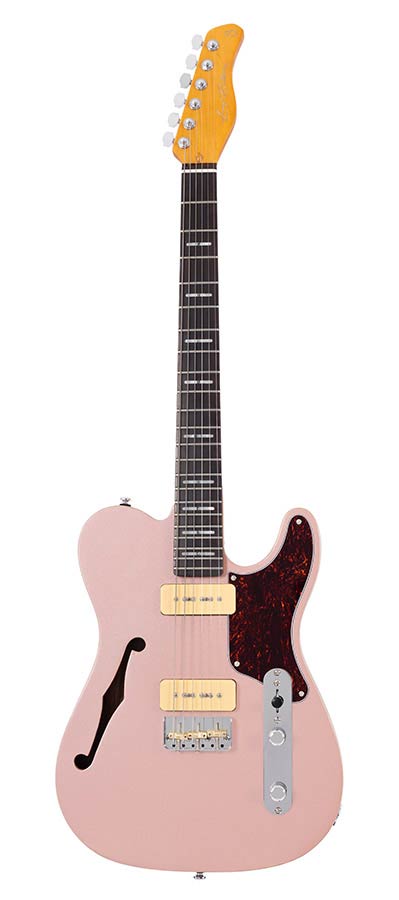 Sire Guitars T7TM/RGD Rosegold Thinline Elektrische gitaar