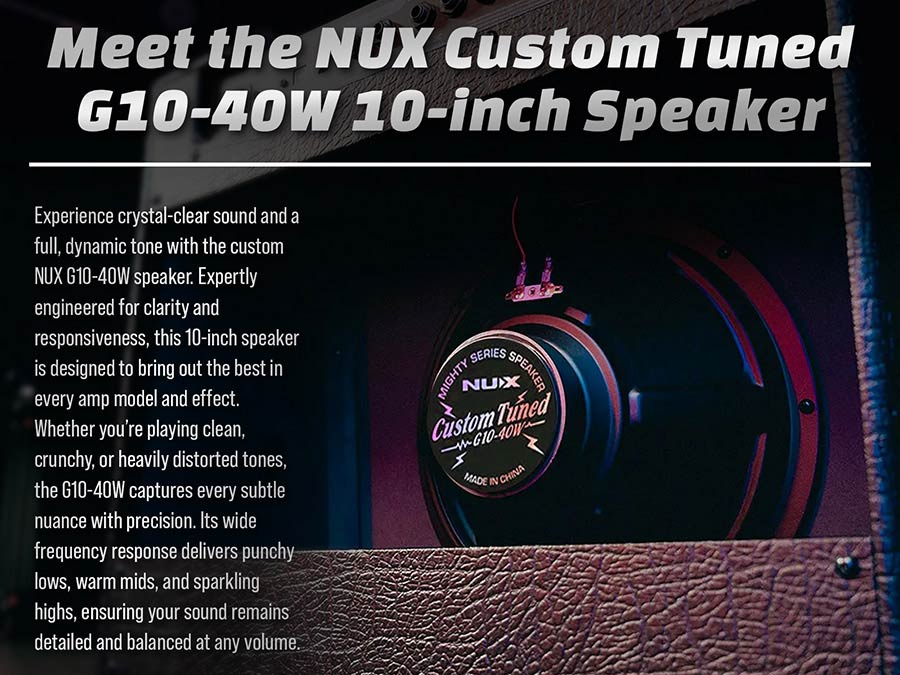 Nux Mighty 40 MK2 40W Gitaarversterker Combo