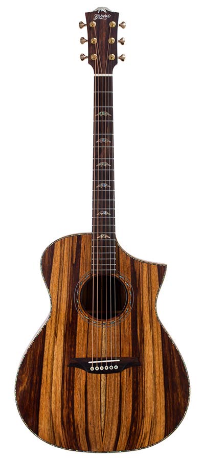 Bromo BAR4GCE Rocky Mountain Series semi-akoestische Westerngitaar (All-Solid)