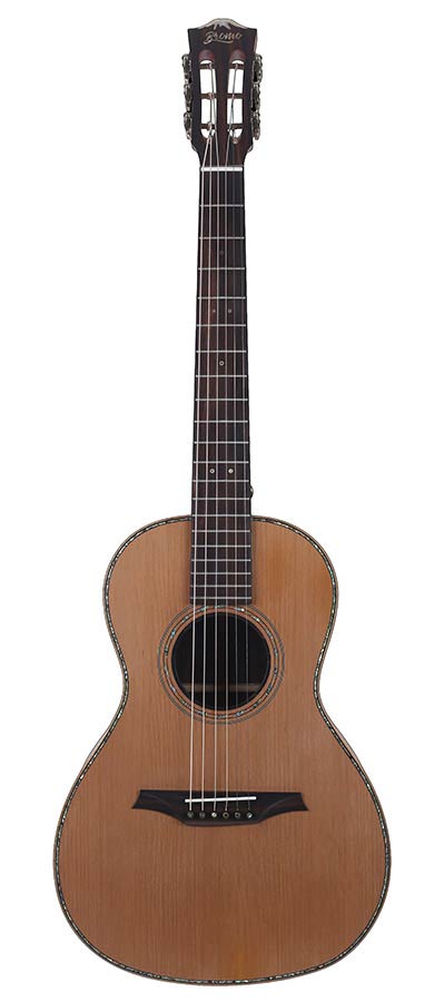Bromo BAR6E Rocky Mountain Series parlor Semi-akoestische Westerngitaar (All Solid)