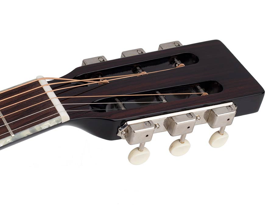 Richwood HSP-55-BK, Black, Heritage Series Parlor Westerngitaar