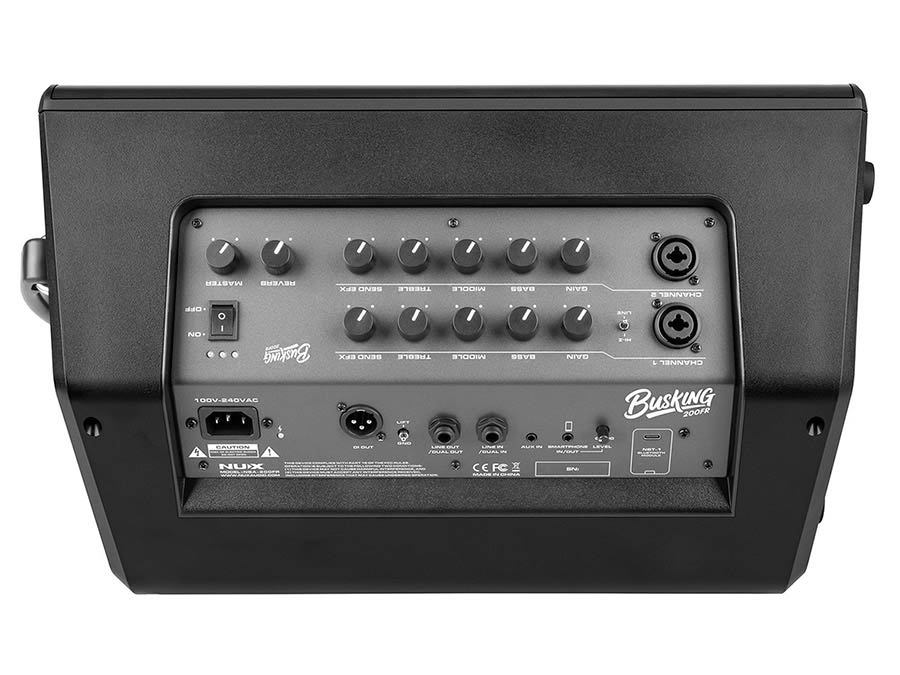 Nux NBA-200FR Busking FRFR speaker met batterij (PRE-ORDER)