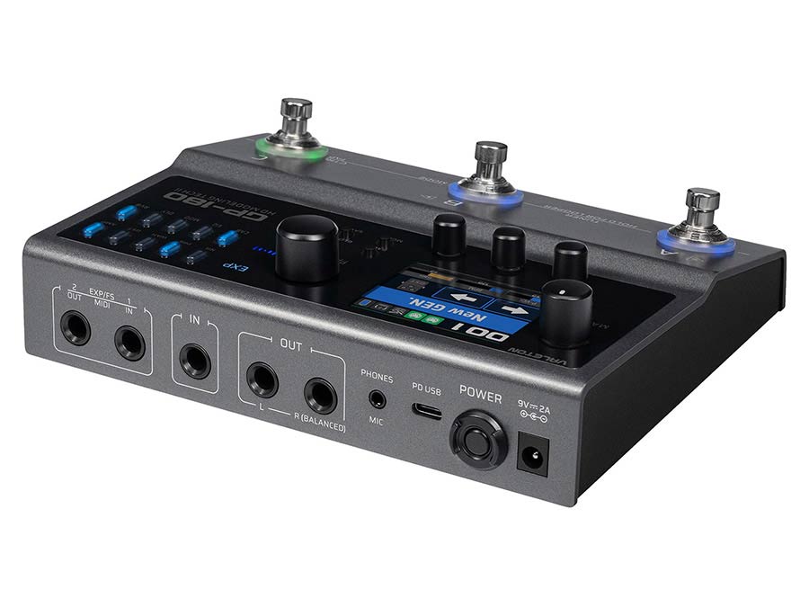 Valeton GP-180 Multi-Effects Processor met NAM, IR Loader, Looper, USB Interface en Accu