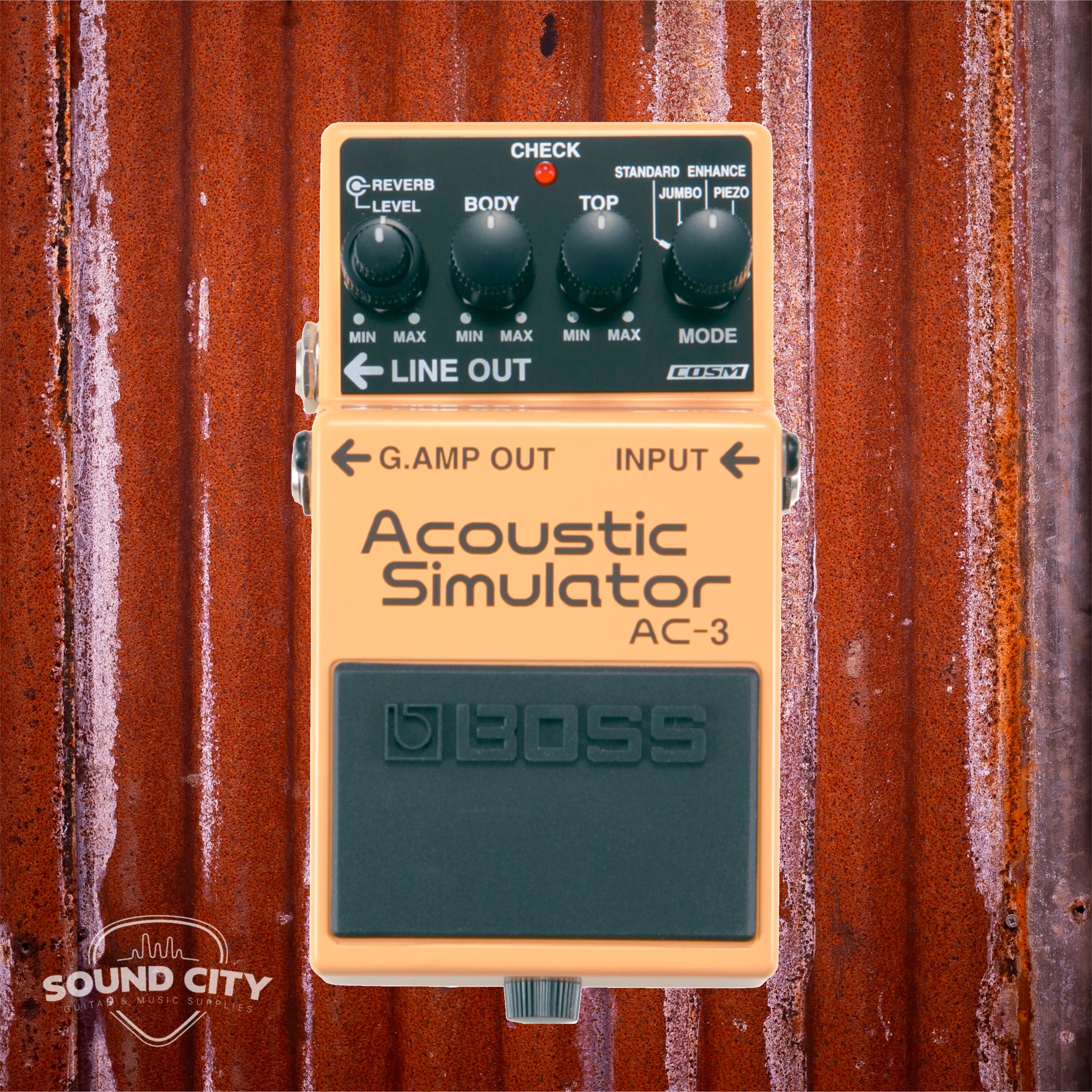 Boss AC-3 Acoustic Simulator Effectpedaal