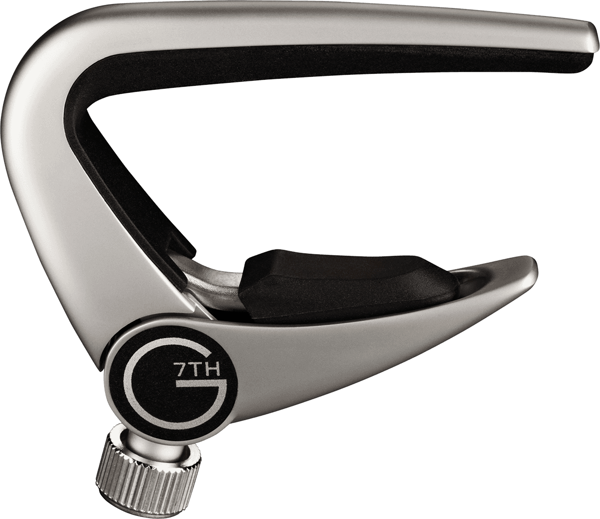 G7th C31010 Newport 6 string Silver Capo