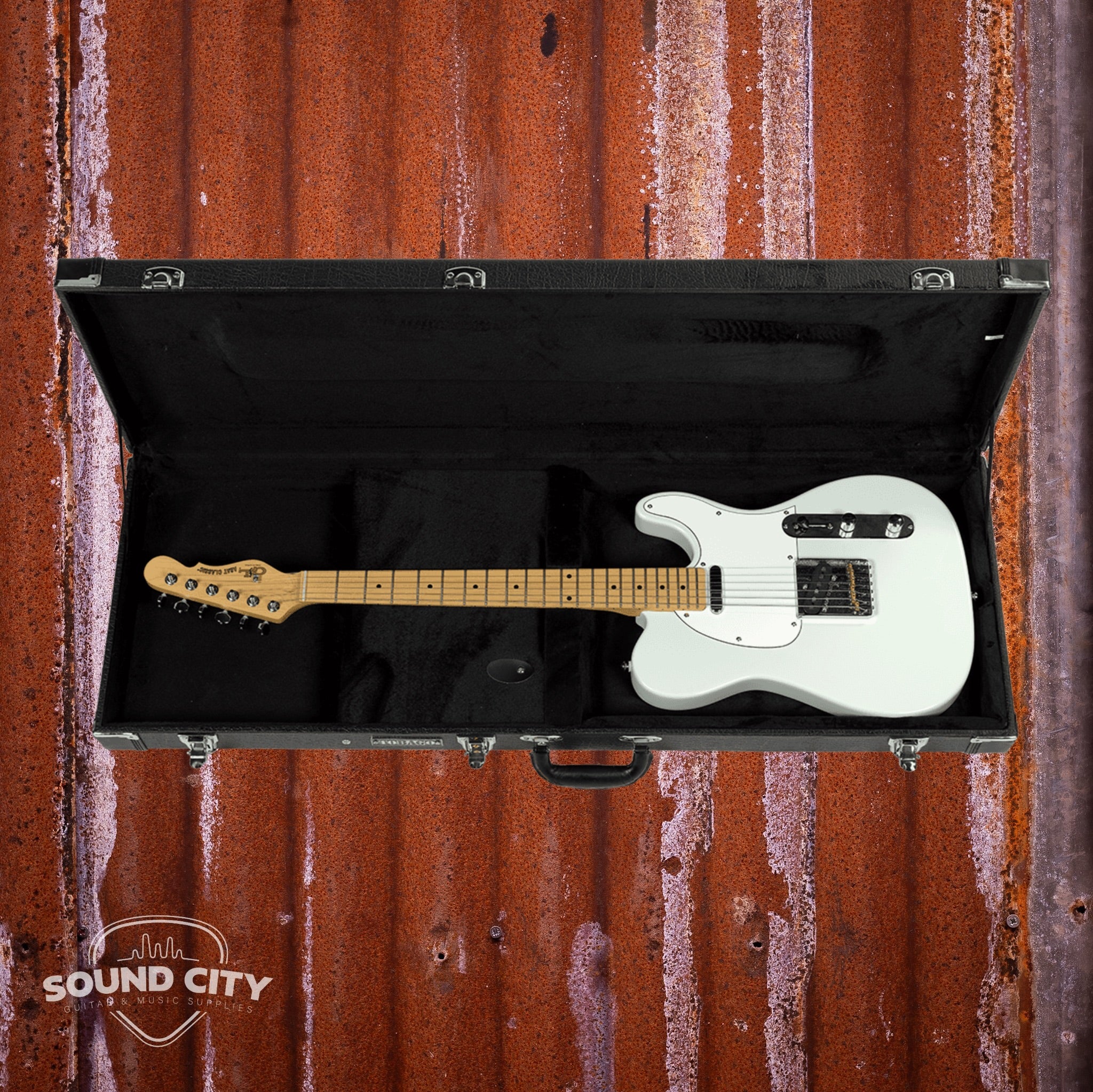 Tobago E3 Koffer elektrische gitaar