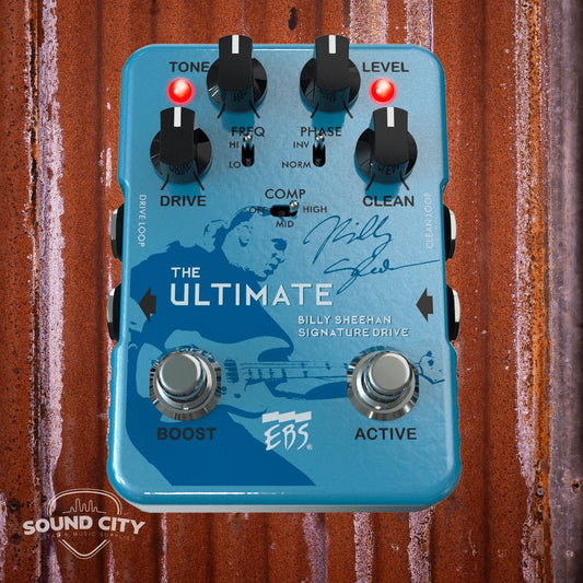 EBS Ultimate Overdrive Bass Billy Sheehan Signature