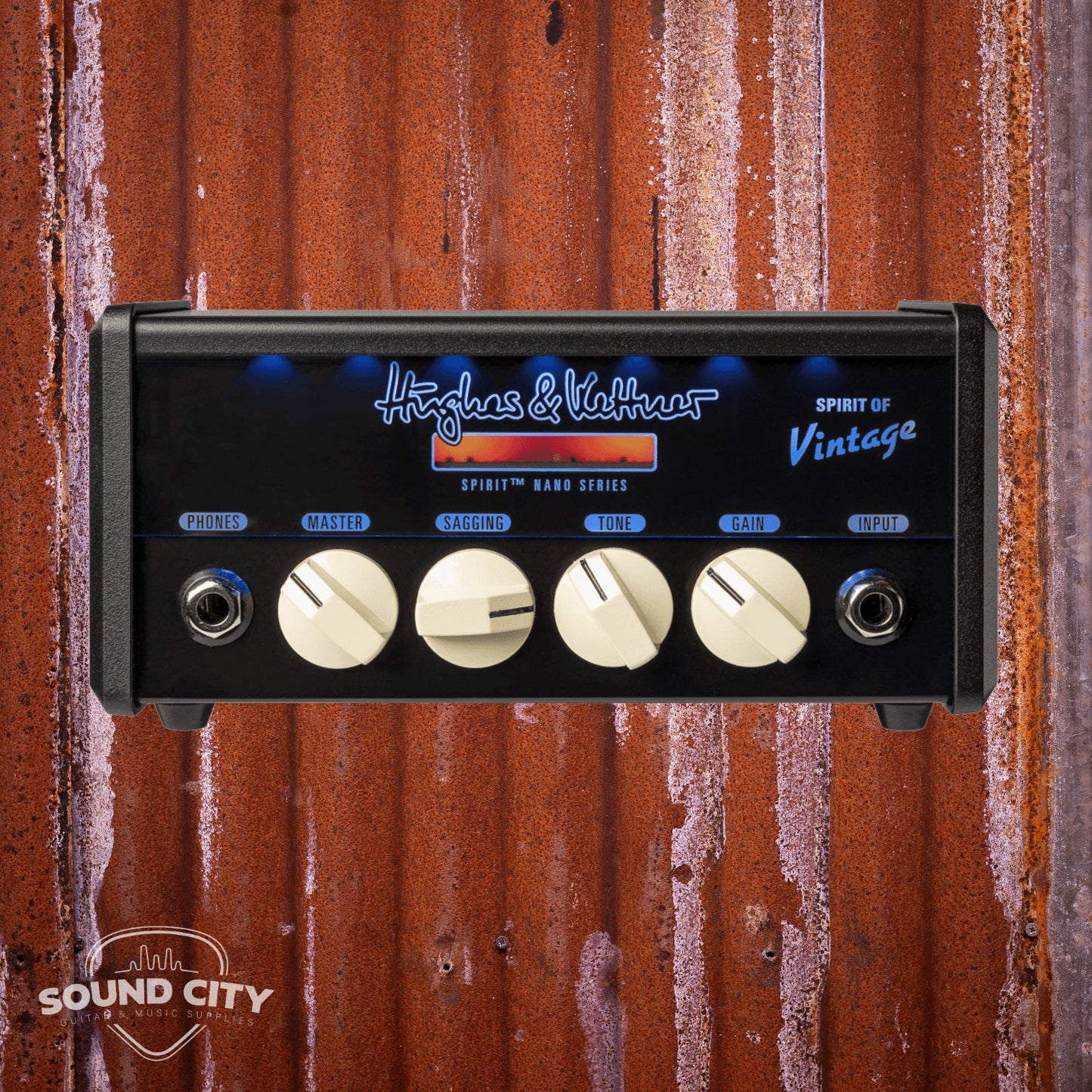 Hughes & Kettner Spirit Nano Amp Vintage 25W Gitaarversterker Top