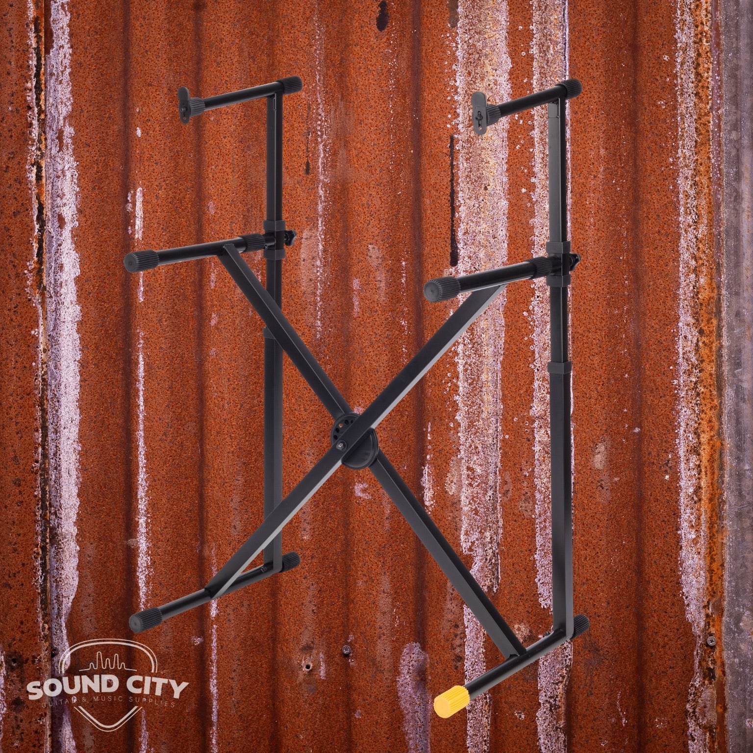 Hercules KS-210B Double Tier Keyboard Stand, EZ-LOK system