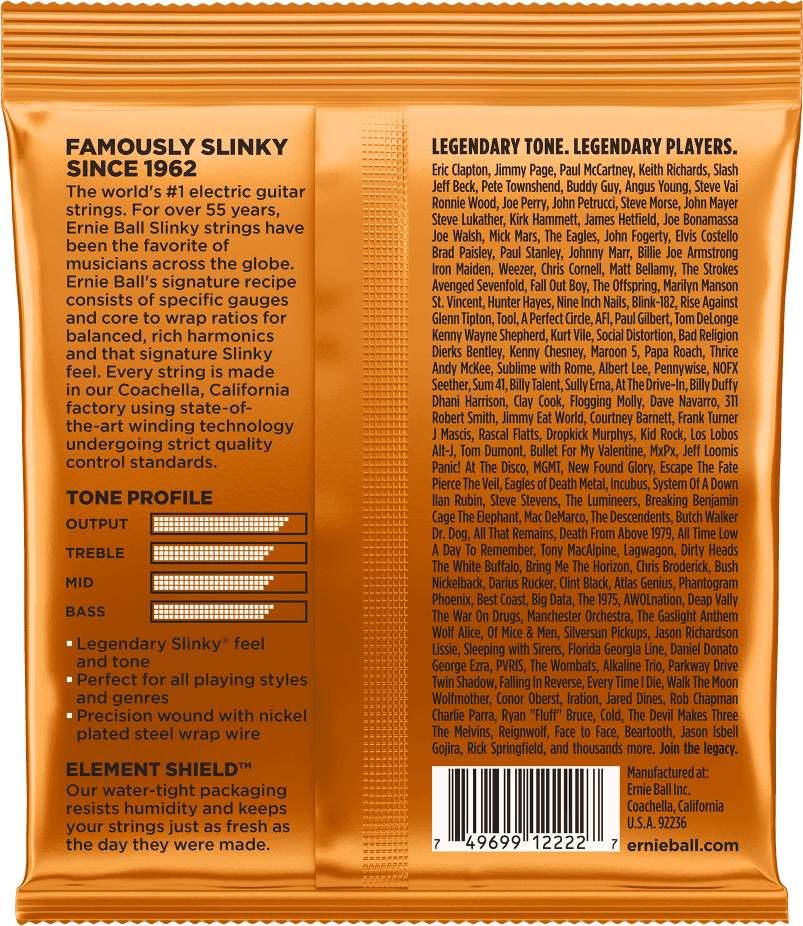 Ernie Ball 2222 Hybrid Slinky 09-46 snaren