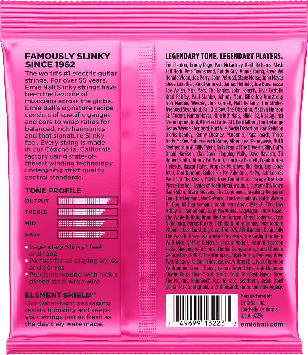 Ernie Ball 3223 Super Slinky 09-042 snaren (3 Pack)