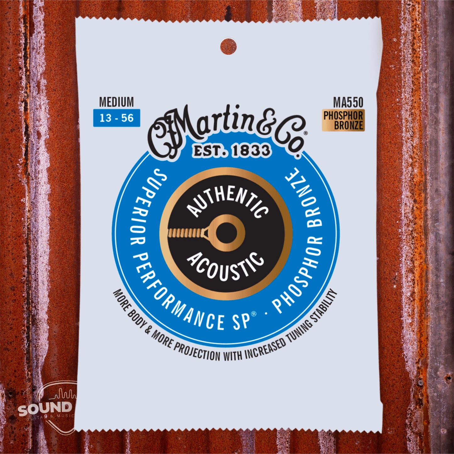 Martin MA550 Authentic Acoustic Phosphor Bronze
