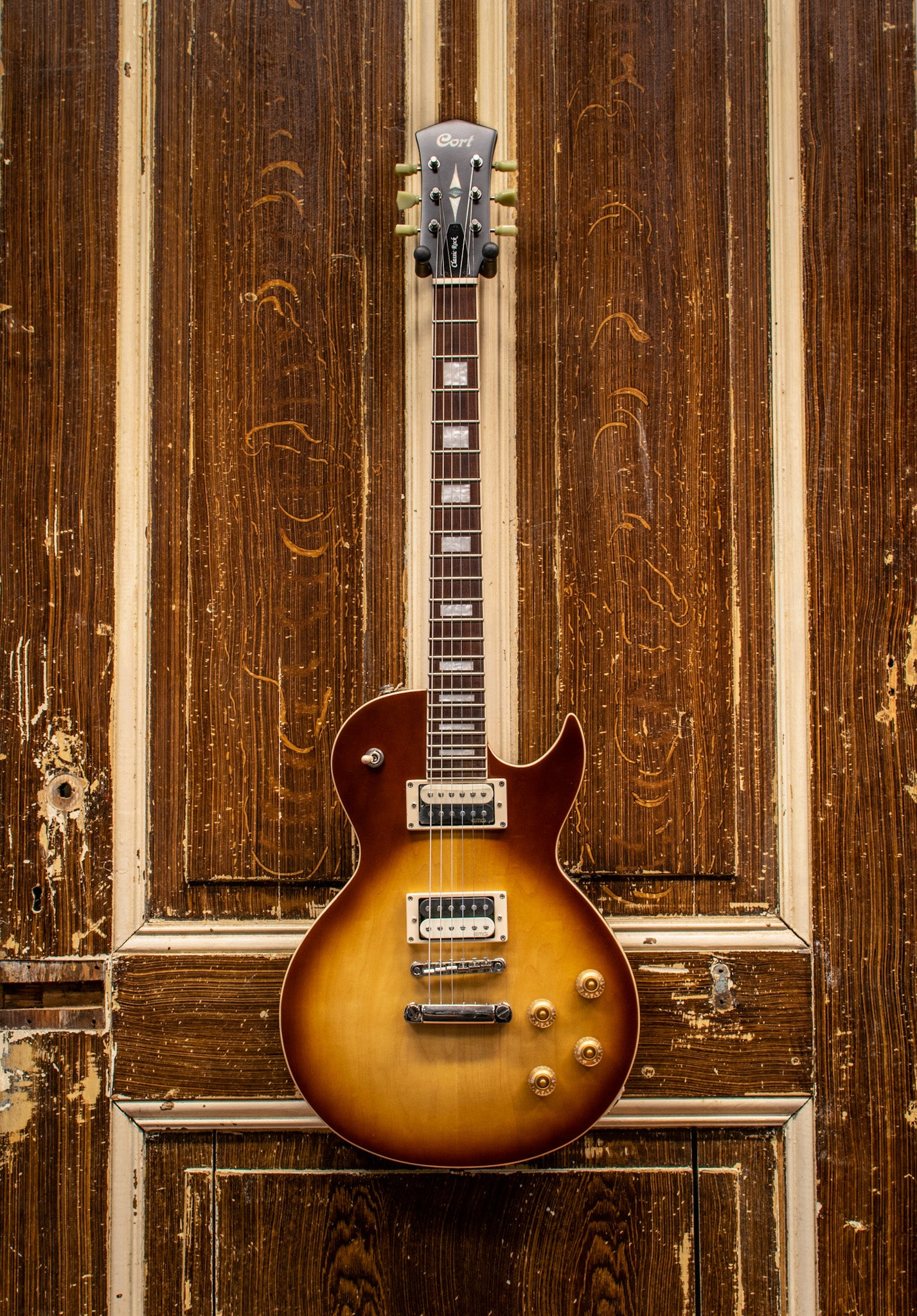 Cort CR300 Aged Vintage Sunburst Elektrische gitaar