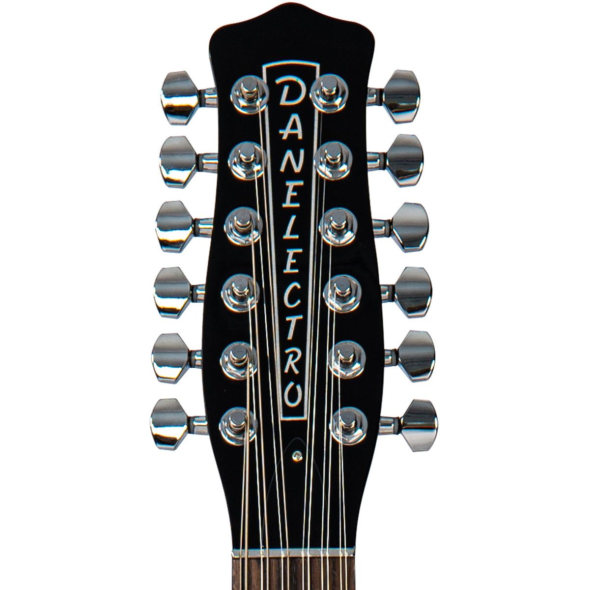Danelectro DC59 12 String - Black Sparkle Elektrische gitaar