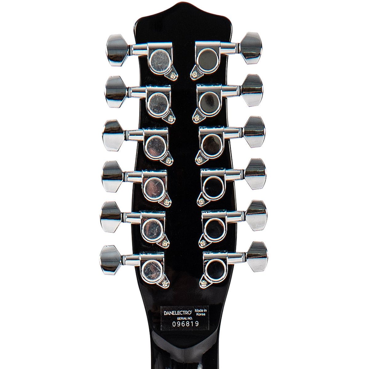 Danelectro DC59 12 String - Black Sparkle Elektrische gitaar