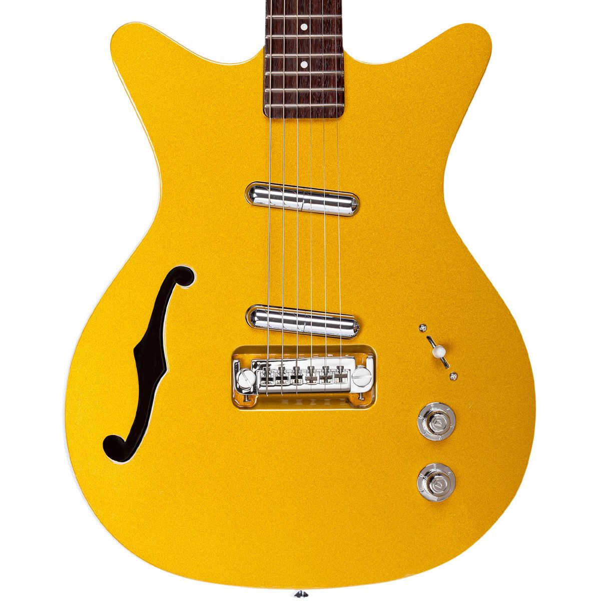 Danelectro Fifty Niner Guitar - Gold Top Elektrische gitaar