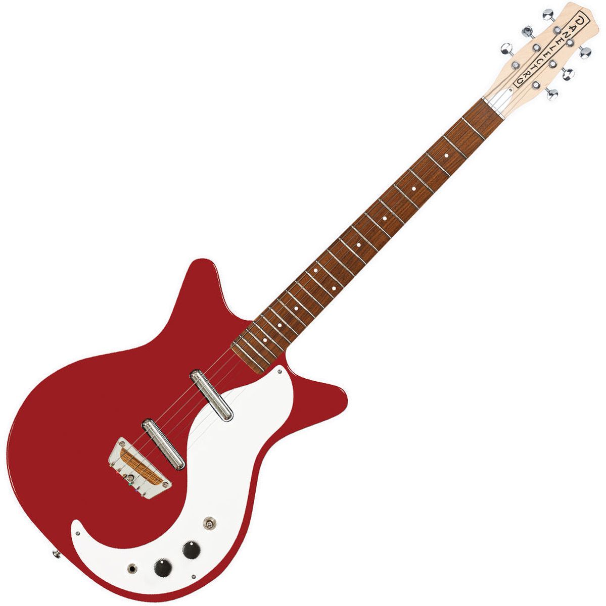 Danelectro Dano The Stock 59 - Vintage Red Elektrische gitaar