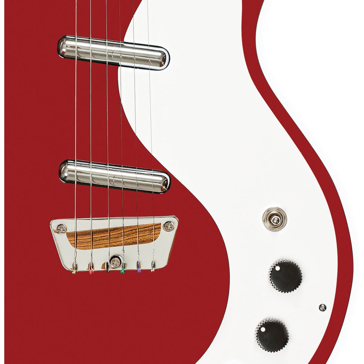 Danelectro Dano The Stock 59 - Vintage Red Elektrische gitaar
